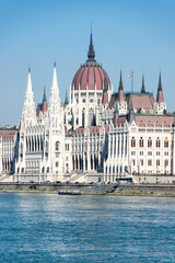 Fototapeta premium The Hungarian Parliament Building in Budapest