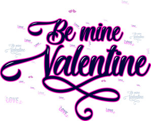 Typography Design for Valentine’s Day