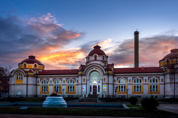 Naklejka premium Sunrise in Sofia