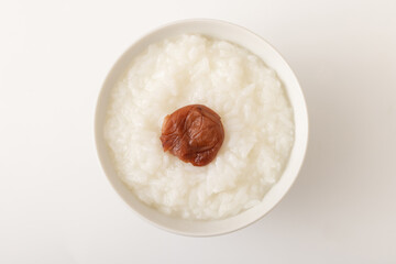 梅粥　梅のお粥