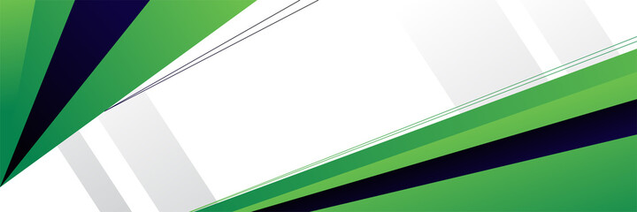 Modern black and green banner background. Vector abstract graphic design banner pattern background template. © Salman