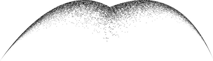 Bird in fly. Dispersed grunge brush line .Vector logo illustration. Brush strokes .