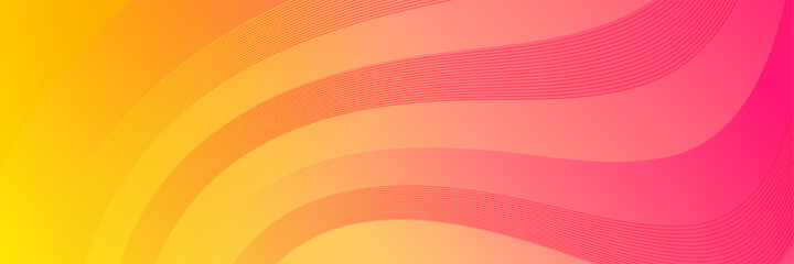 Modern minimal orange background design. Abstract orange banner vector illustration. Yellow orange vector abstract graphic design. Banner Pattern background template.