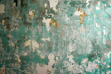 Moldy wall close up. 