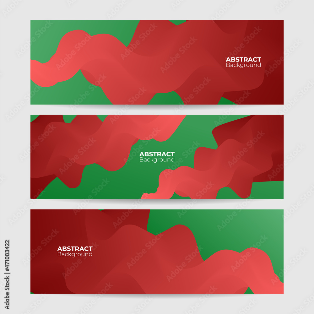 Poster Abstract banner background. Vector abstract graphic design banner pattern background template.