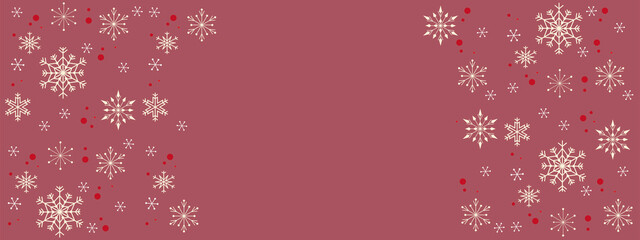 Winter holiday pattern for banner, background, graphic design. Christmas decoration patter graphic. Vector illustration.