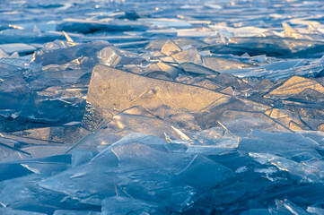 Fototapeta premium The exciting landscape of the Lake Baikal surroundings