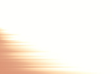 ベージュの階段状の帯背景イラスト