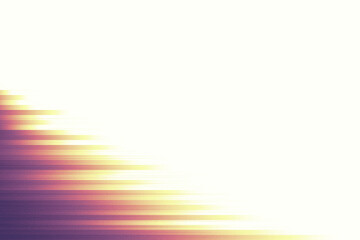 紫の階段状の帯背景イラスト