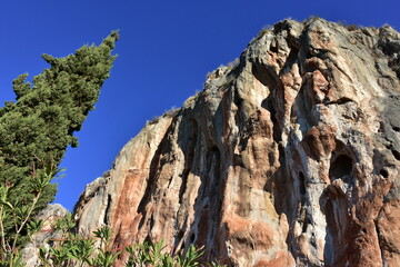  Arvanitia pathway and cycle route on Nafplio in Argolida in Greece