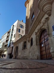 Calles de Burgos, España.