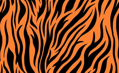 Tiger stripes pattern vector design