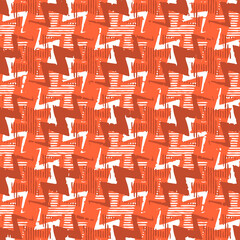 Full seamless vintage texture pattern vector for decoration. Design for textile fabric printing and wallpaper. Grunge model for fashion and home design.