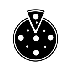 pizza icon for web design