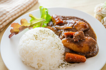 手作りポークカレー