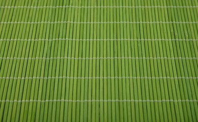 Geen bamboo wood mat background texture