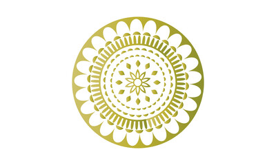 luxury Indian mandala design ornamental beautiful background in historical traditional Muslim and Indian style vector Template