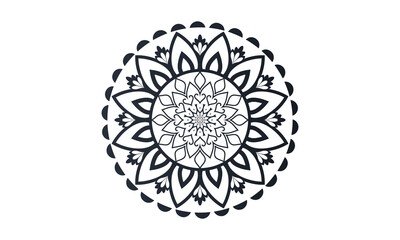 luxury Indian mandala design ornamental beautiful background in historical traditional Muslim and Indian style vector Template