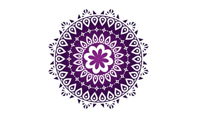 luxury Indian mandala design ornamental beautiful background in historical traditional Muslim and Indian style vector Template