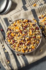 Dry Organic Assorted Rainbow Popcorn