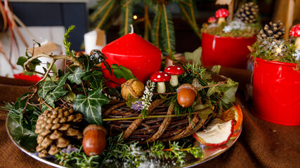 decoration for advent and xmas