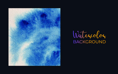 Abstract watercolor background design 
