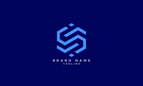 IS, SI, IIJ, JII, Abstract initial monogram letter alphabet logo design