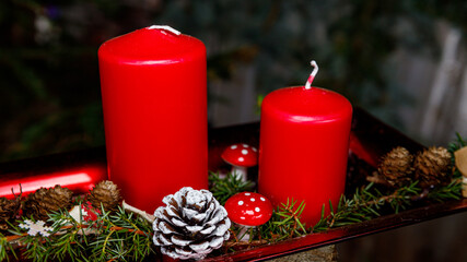 decoration for advent and xmas