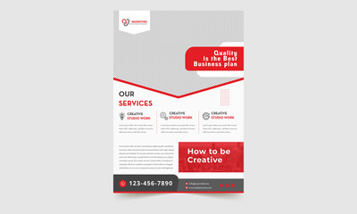 Corporate Business Flyer Design Template, for your business