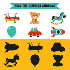 Find The Correct Shadow Activity