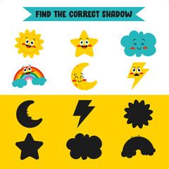Find The Correct Shadow Activity