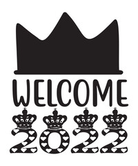 Happy New Year SVG Bundle, Bundle DXF PNG jpeg, New Year's Eve Quote, Cheers 2022 Saying, New Year Ornaments svg, New Year Sublimation png