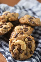 Chocolate Chip Cookies with Cashews