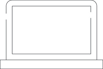 electronics and appliances icons laptop and electronics