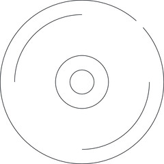 electronics and appliances icons cd and dvd