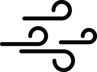 ecology icons wind and weather