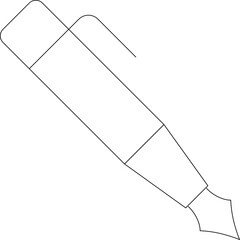 copy writing icons write and ink