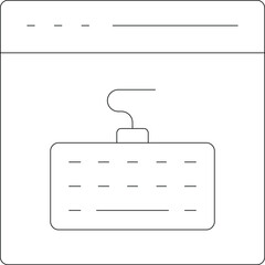 copy writing icons keyboard and computing