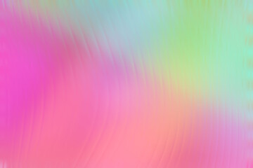 Holographic colorful neon background. Wallpaper glass pattern hologram abstract gradient