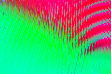 Holographic colorful neon background. Wallpaper glass pattern hologram abstract gradient