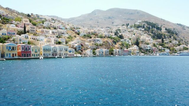 Aegean Sea boat trip to symi island