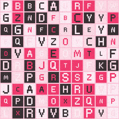 Abstract Geometric Pattern generative computational art illustration