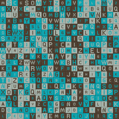 Abstract Geometric Pattern generative computational art illustration