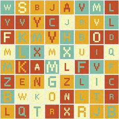 Abstract Geometric Pattern generative computational art illustration