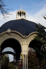 Czech Republic, Karlovy Vary. The Mill Colonnade is a large colonnade containing several hot...