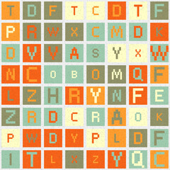 Abstract Geometric Pattern generative computational art illustration