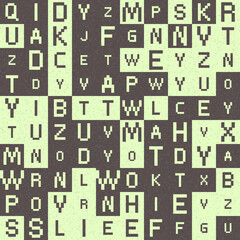 Abstract Geometric Pattern generative computational art illustration