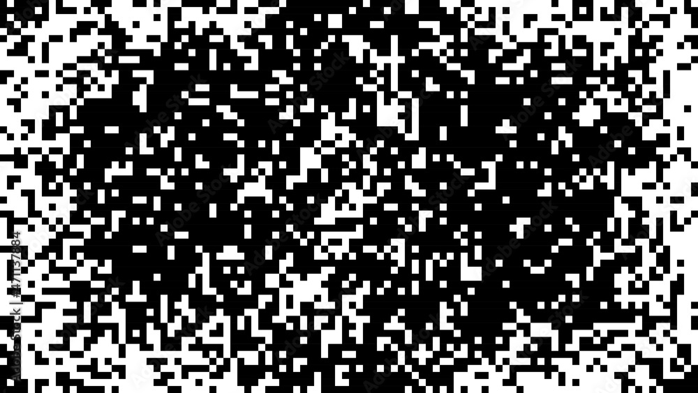 Aufkleber Abstract pixel background for website. Mosaic of squares. Vector illustration