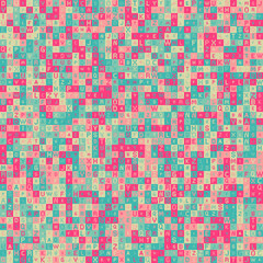 Abstract Geometric Pattern generative computational art illustration