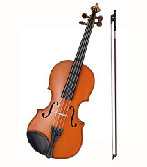Fototapeta na wymiar Violin viola